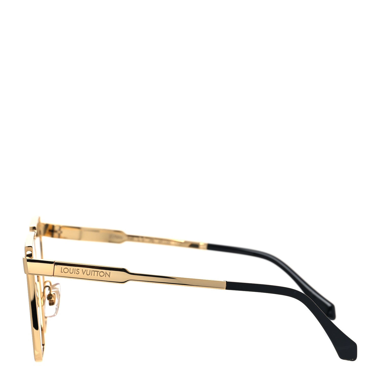 Louis Vuitton Metal Cyclone Sunglasses Z1700U Gold 2 of 9