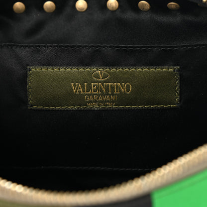 Valentino Garavani Nylon Camouflage Rockstud Pouch Multicolor 6 of 6