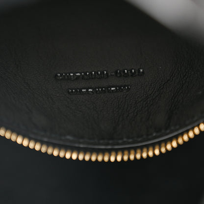 Saint Laurent Smooth Calfskin Small Le 5 A 7 Soft Hobo Black 7 of 10