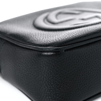 Gucci Pebbled Calfskin Small Soho Disco Bag Black 9 of 20