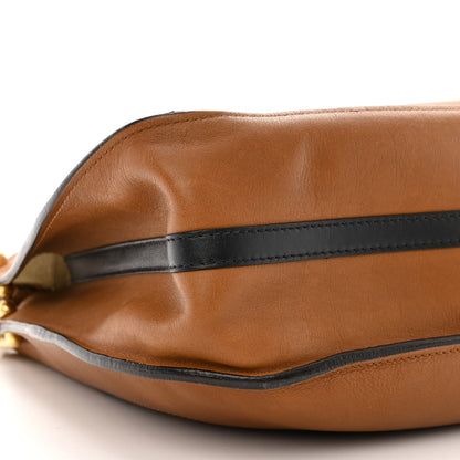 Chloe Grained Calfskin Small Hayley Hobo Nut 11 of 15