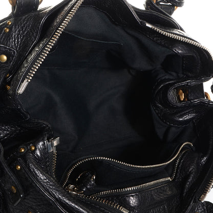 Chloe Leather Medium Paddington Satchel Black 5 of 7