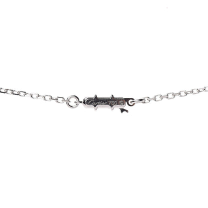 Cartier 18K White Gold Diamond Black Onyx Caresse D'Orchidees Par Pendant Necklace 4 of 6