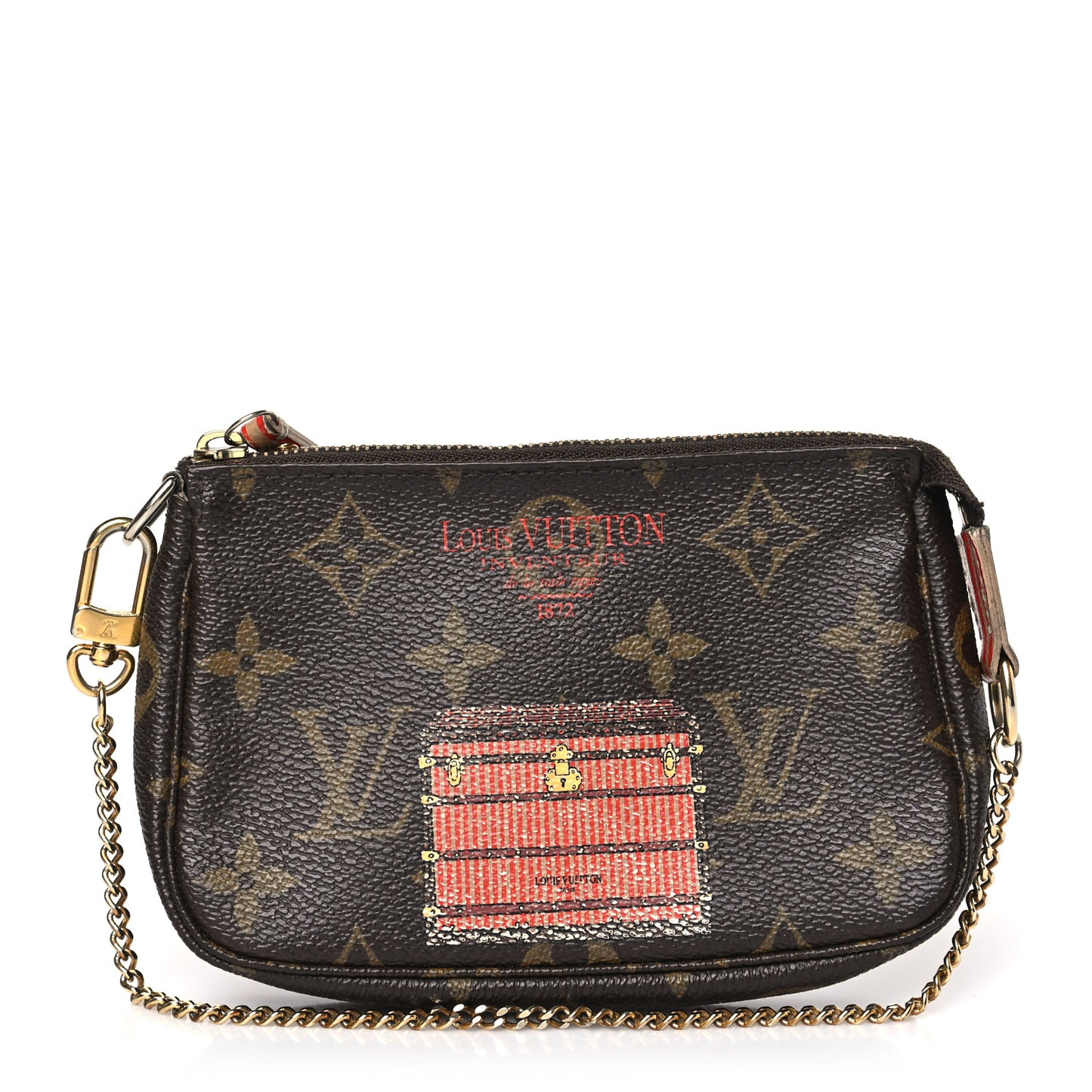 Monogram Trunks and Locks Mini Pochette Accessories