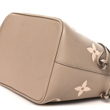Louis Vuitton Empreinte Monogram Giant Neonoe MM Tourterelle Creme 9 of 9