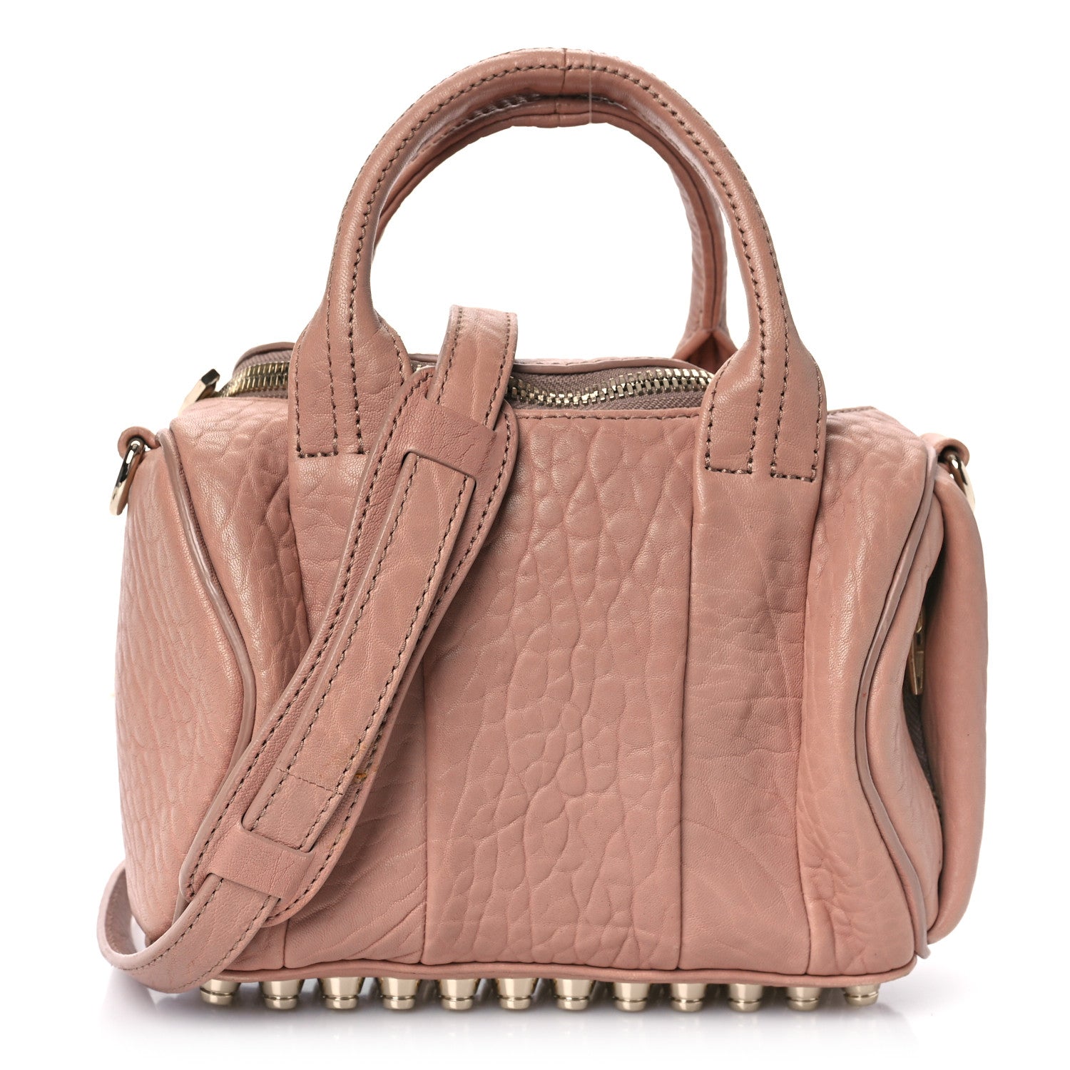 Alexander Wang Pebbled Lambskin Mini Rockie Blush Gold Hardware 1 of 8
