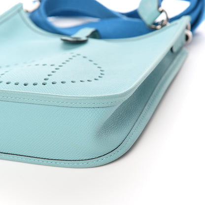 Hermes Epsom Amazone Evelyne TPM Bleu Atoll Bleu Zanzibar 9 of 11