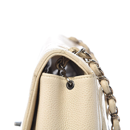 Chanel Caviar Quilted Small Single Flap Light Beige 16 of 21