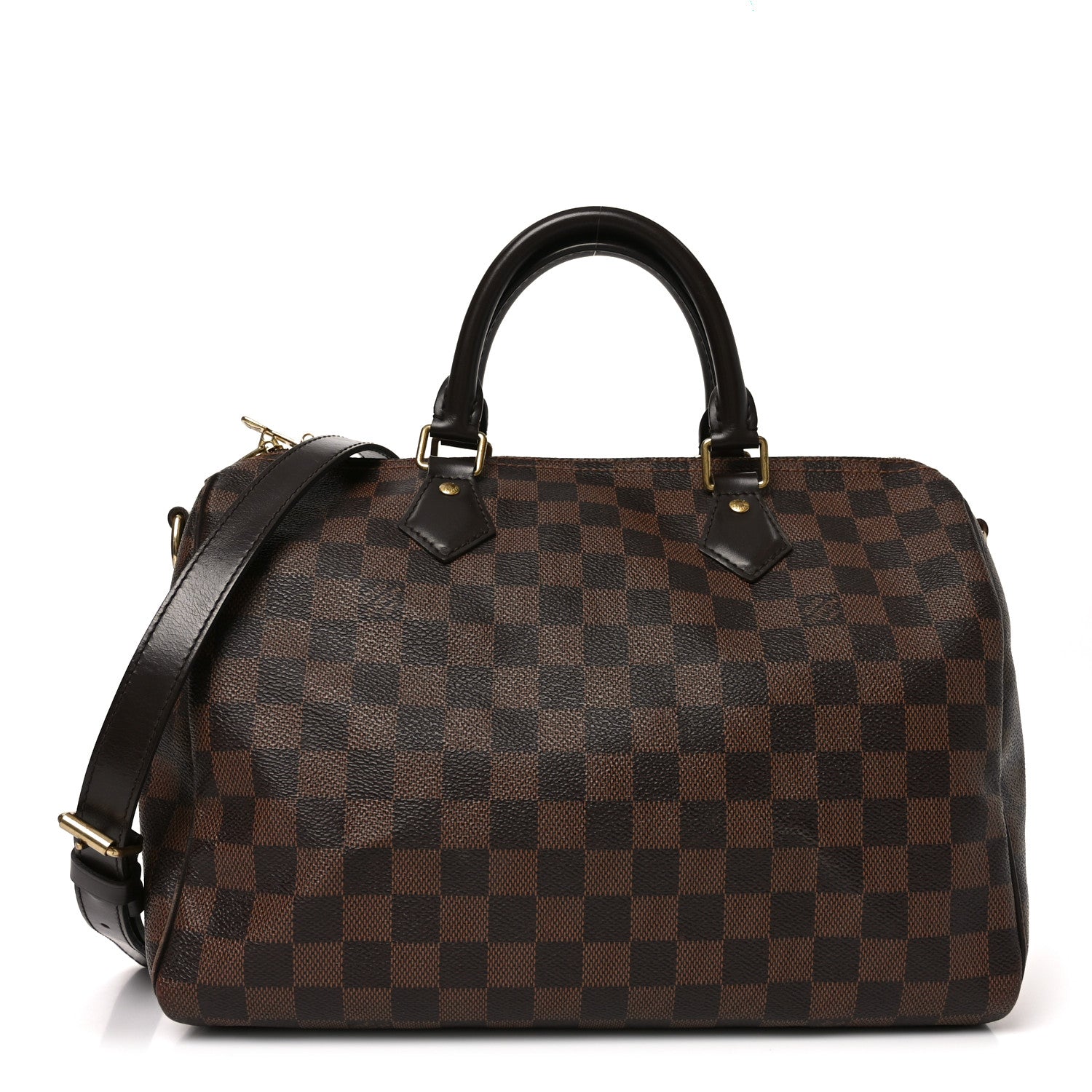 Louis Vuitton Damier Ebene Speedy Bandouliere 30 1 of 10