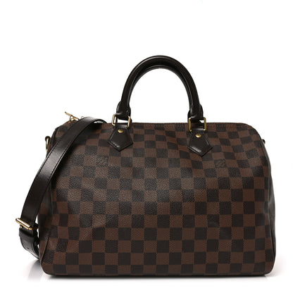 Louis Vuitton Damier Ebene Speedy Bandouliere 30 1 of 10
