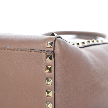 Valentino Garavani Vitello Rockstud Double Handle Tote Alpaca 7 of 18