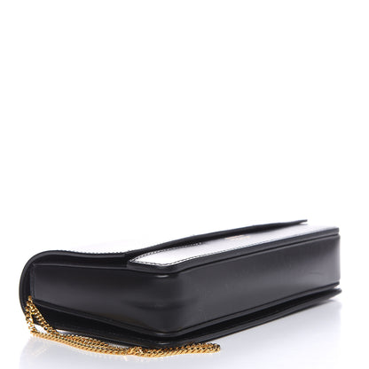 Burberry Calfskin Grace Chain Clutch Black 4 of 13