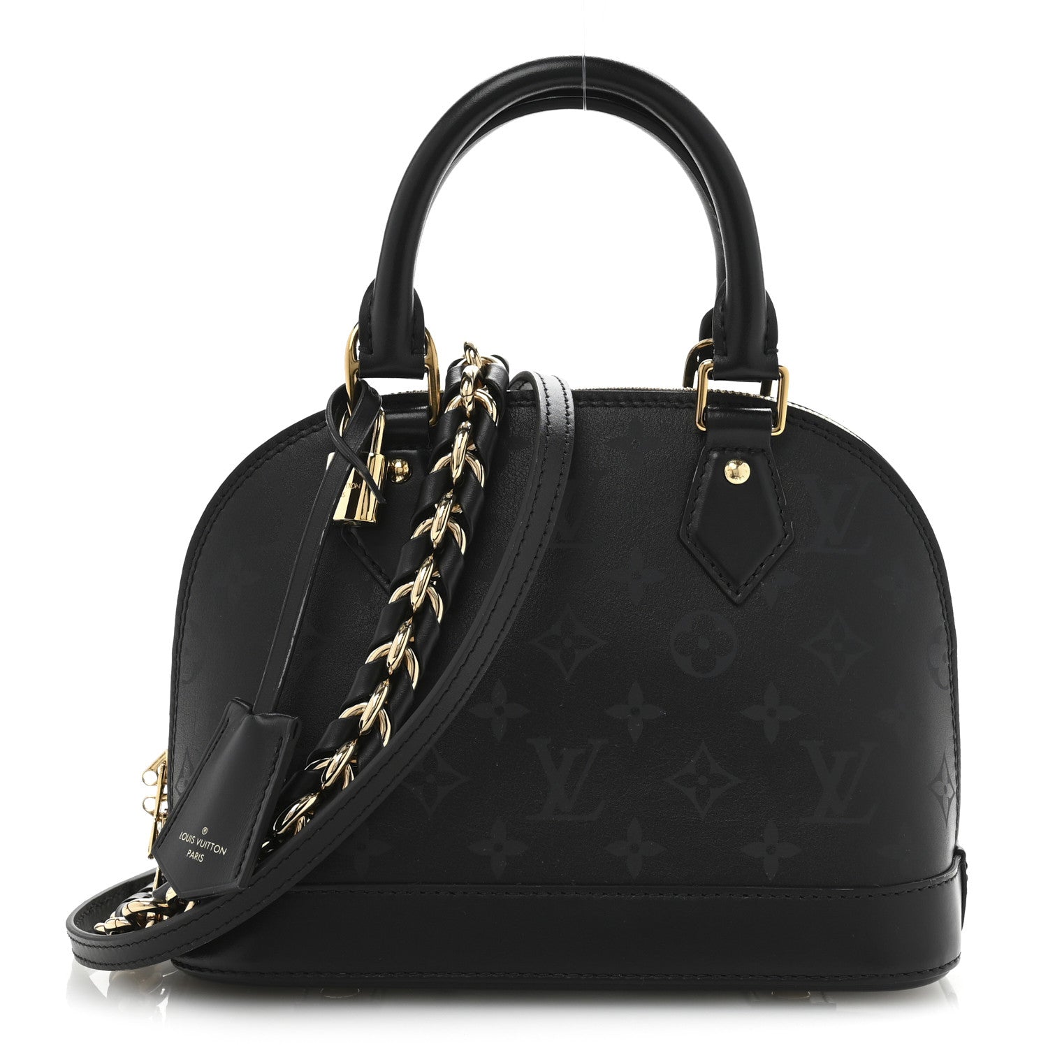 Louis Vuitton Monogram Ink Alma BB Black 1 of 9