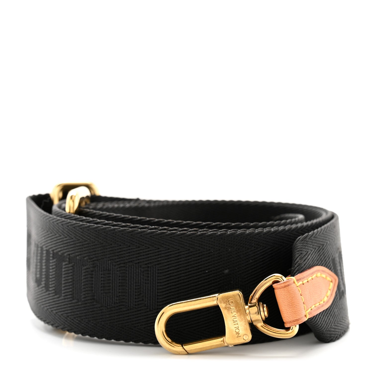 Louis Vuitton Nylon Multi Pochette Accessories Bandouliere Shoulder Strap Black 1 of 5