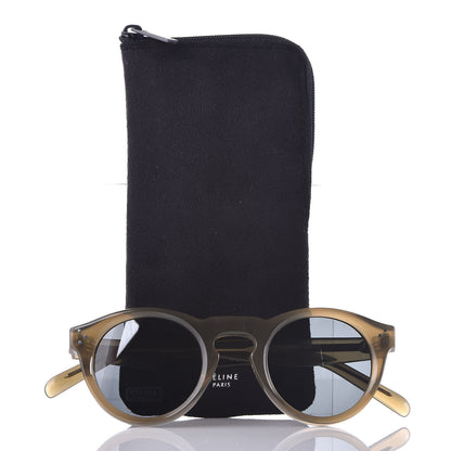Celine Bevel Cat Sunglasses CL41370/S Green 8 of 8