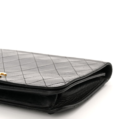Chanel Lambskin Quilted Small Single Flap Bag Black 11 of 13