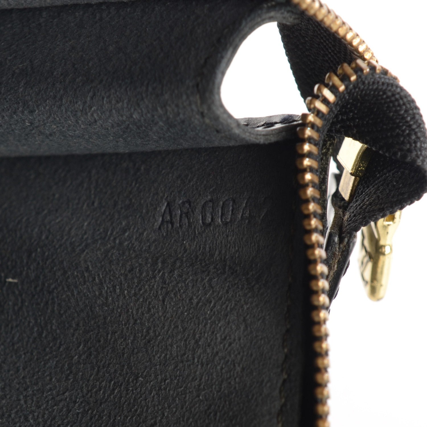 Louis Vuitton Epi Pochette Accessories 24 Black 6 of 7