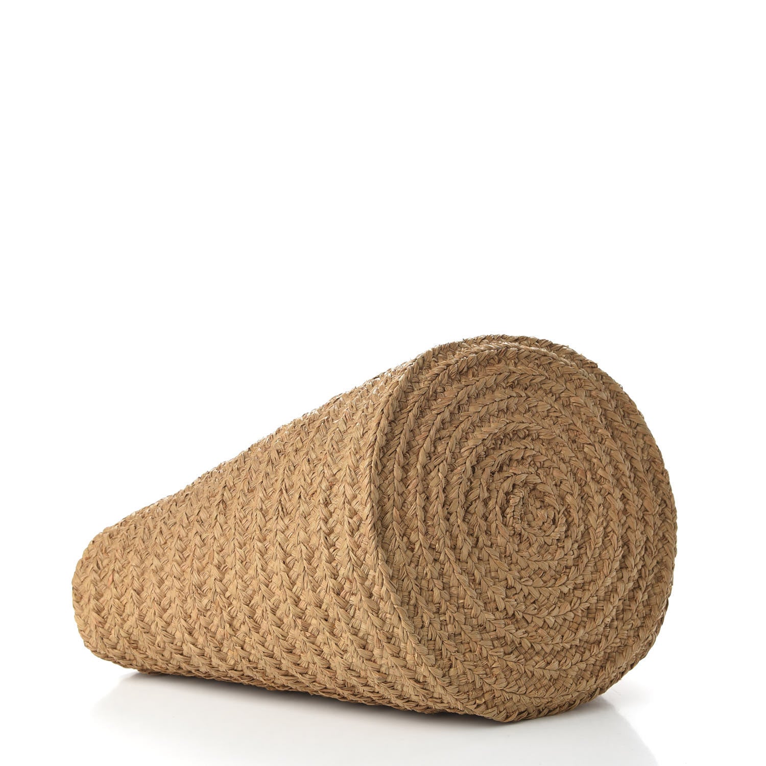 Saint Laurent Raffia Calfskin Medium Panier Tote 4 of 9