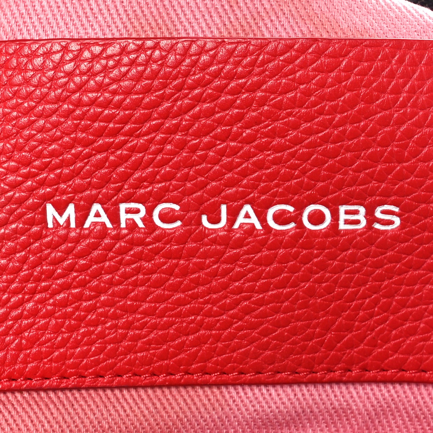 Grained Calfskin Small The Tote Bag Red