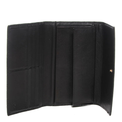Gucci Guccissima Continental Flap Wallet Black 6 of 7