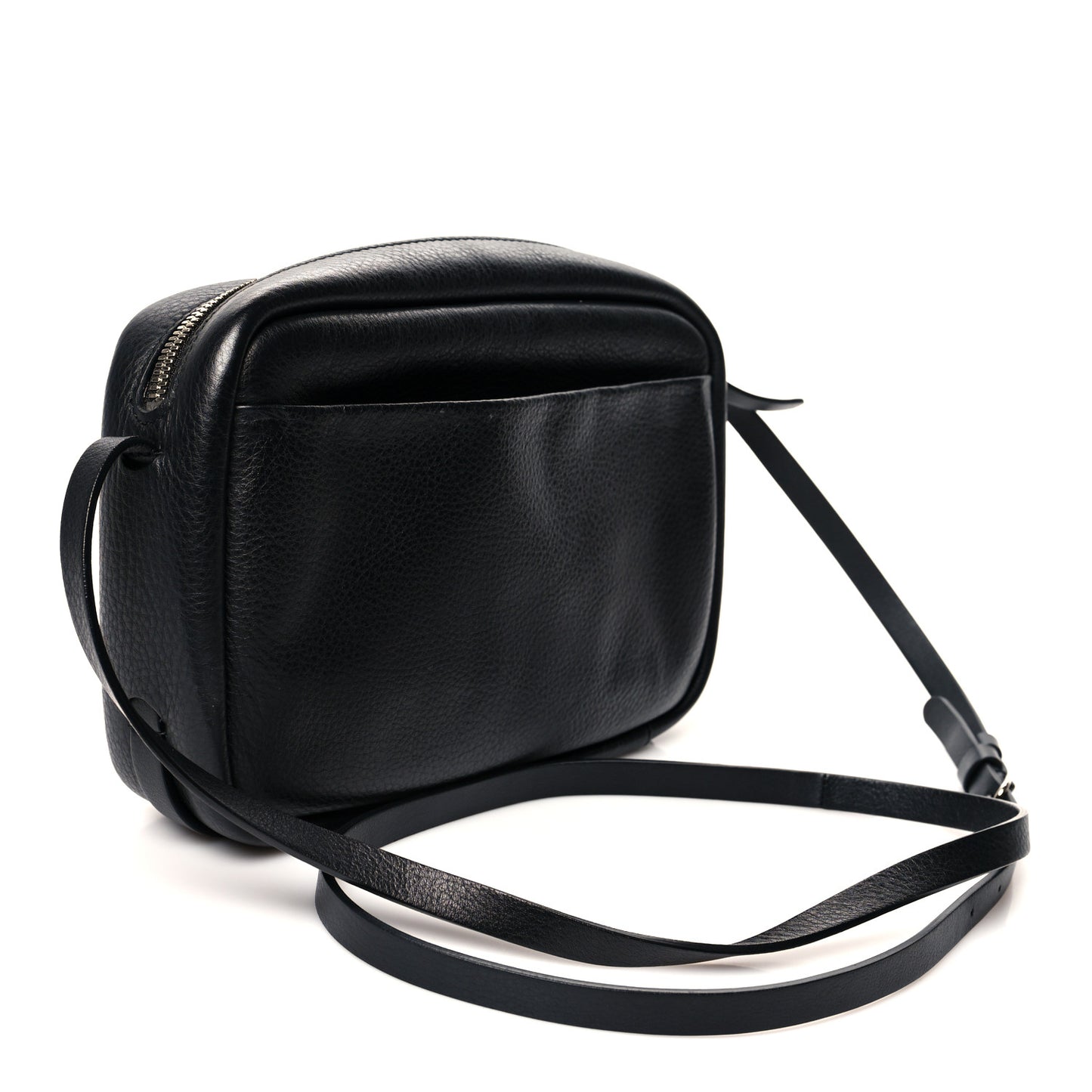 Calfskin Logo S Everyday Camera Bag Black