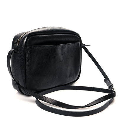 Balenciaga Calfskin Logo S Everyday Camera Bag Black 2 of 8