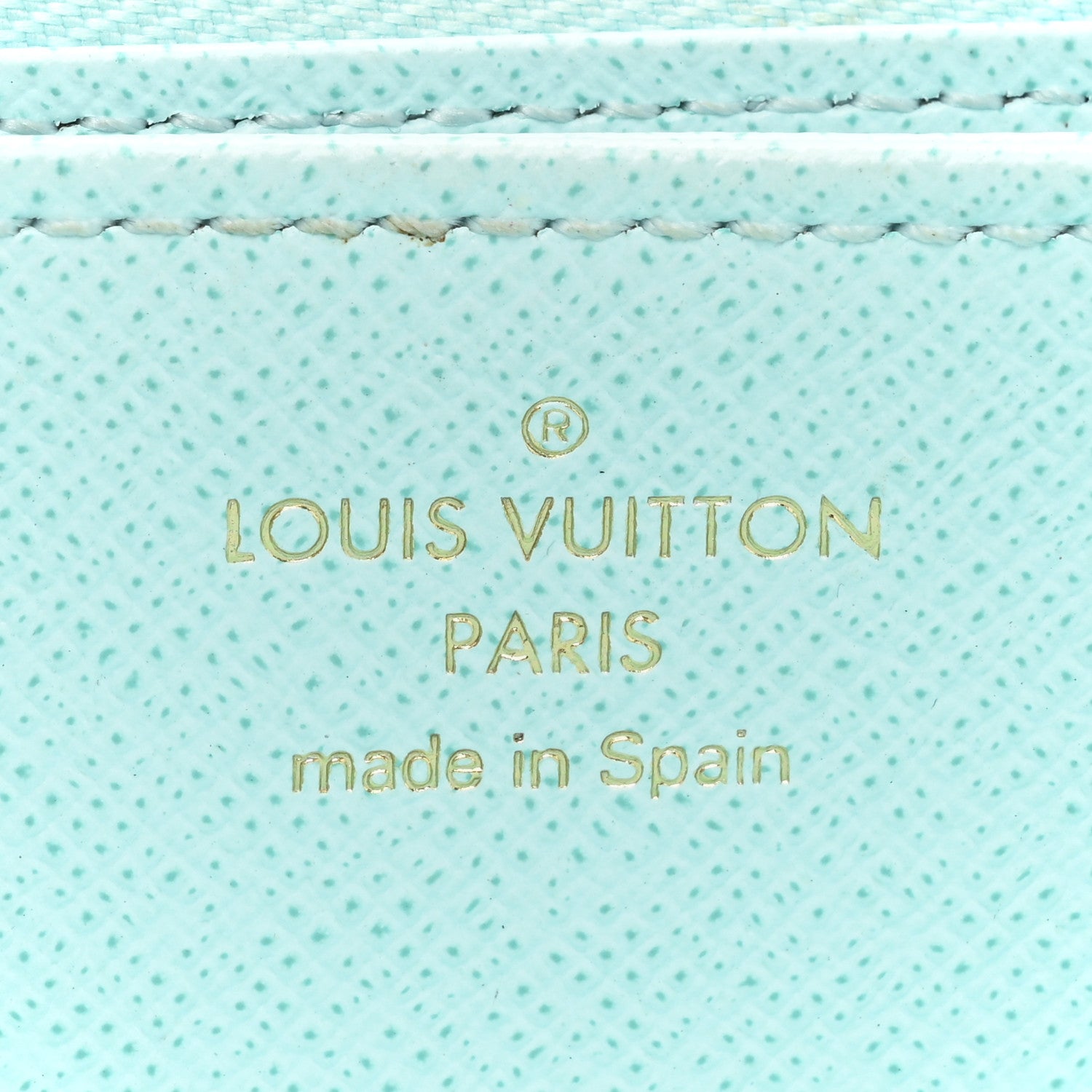 Louis Vuitton Monogram Giant By The Pool Zippy Wallet Blue 9 of 16