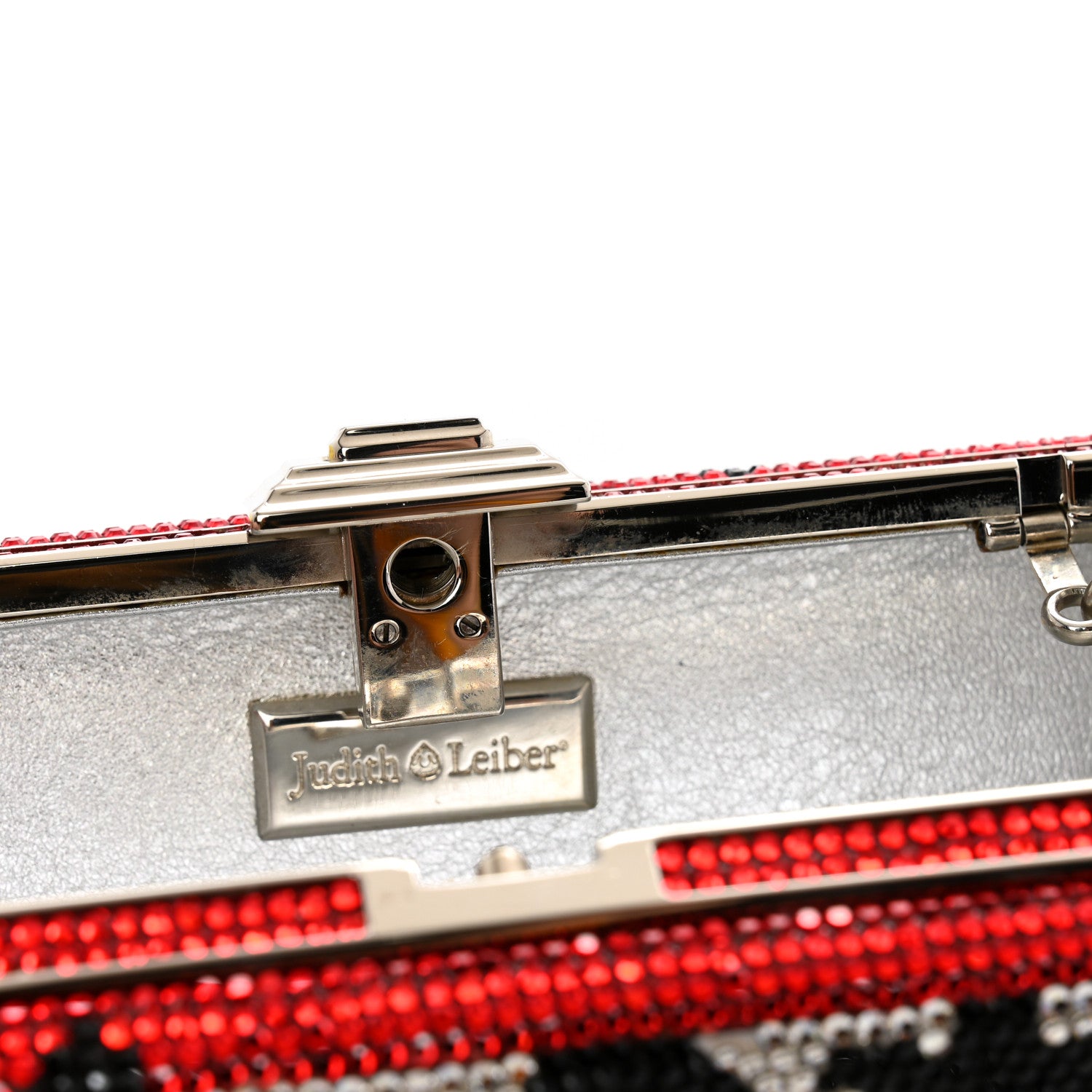 Judith Leiber Swarovski Crystal Minaudiere Clutch Multicolor 12 of 12