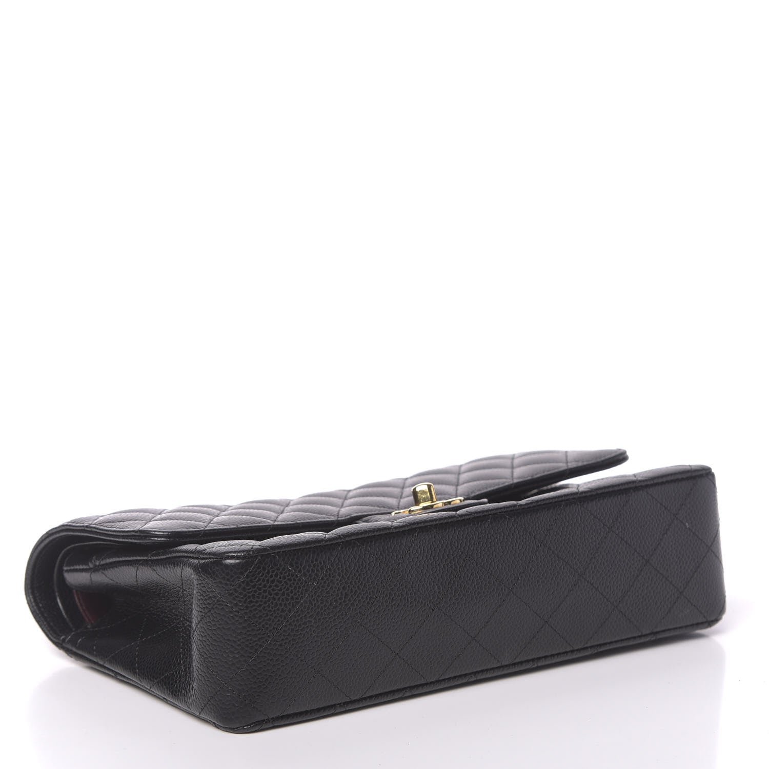 Chanel Caviar Quilted Medium Double Flap Black 4 of 21