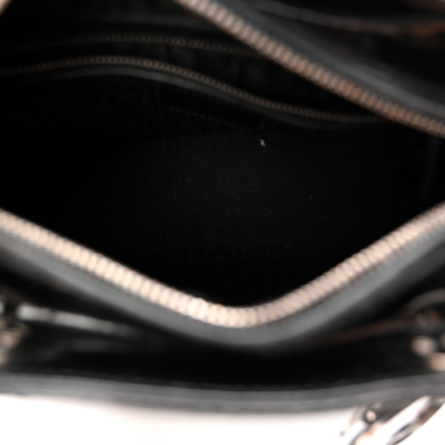Christian Dior Patent Cannage Medium Lady Dior Black 5 of 11