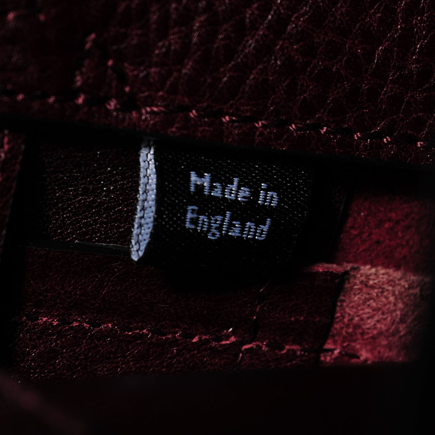 Natural Leather Cara Delevigne Convertible Satchel Oxblood
