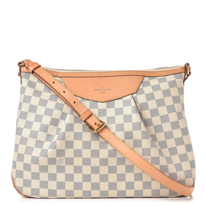 Louis Vuitton Damier Azur Siracusa MM 1 of 13