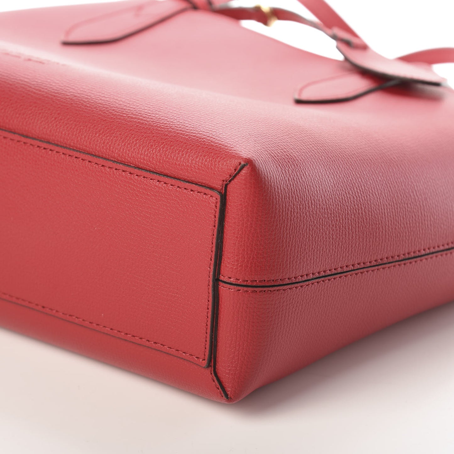 Haymarket Check Small Reversible Tote Poppy Red