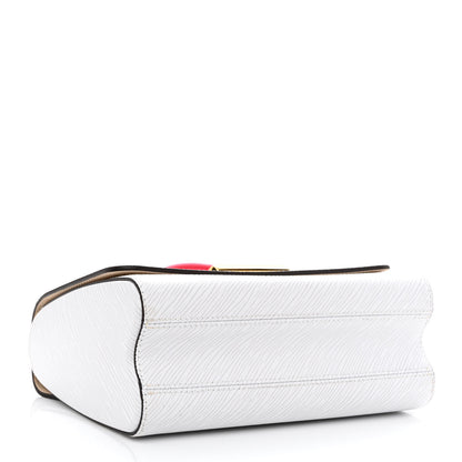Louis Vuitton Epi Twist Shoulder Bag MM White Pink 4 of 9
