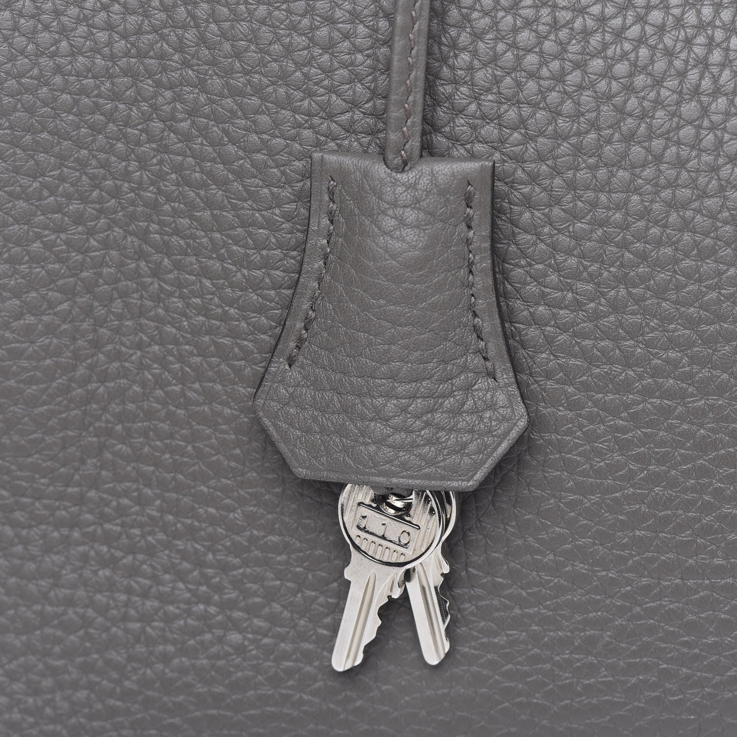 Hermes Taurillon Clemence Kelly Retourne 35 Etain 30 of 30