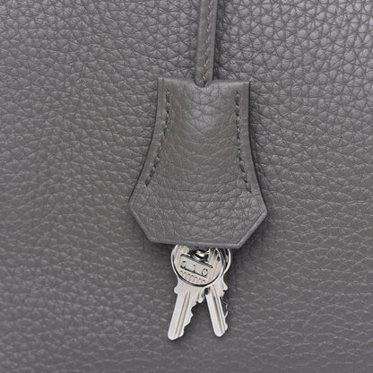 Hermes Taurillon Clemence Kelly Retourne 35 Etain 30 of 30