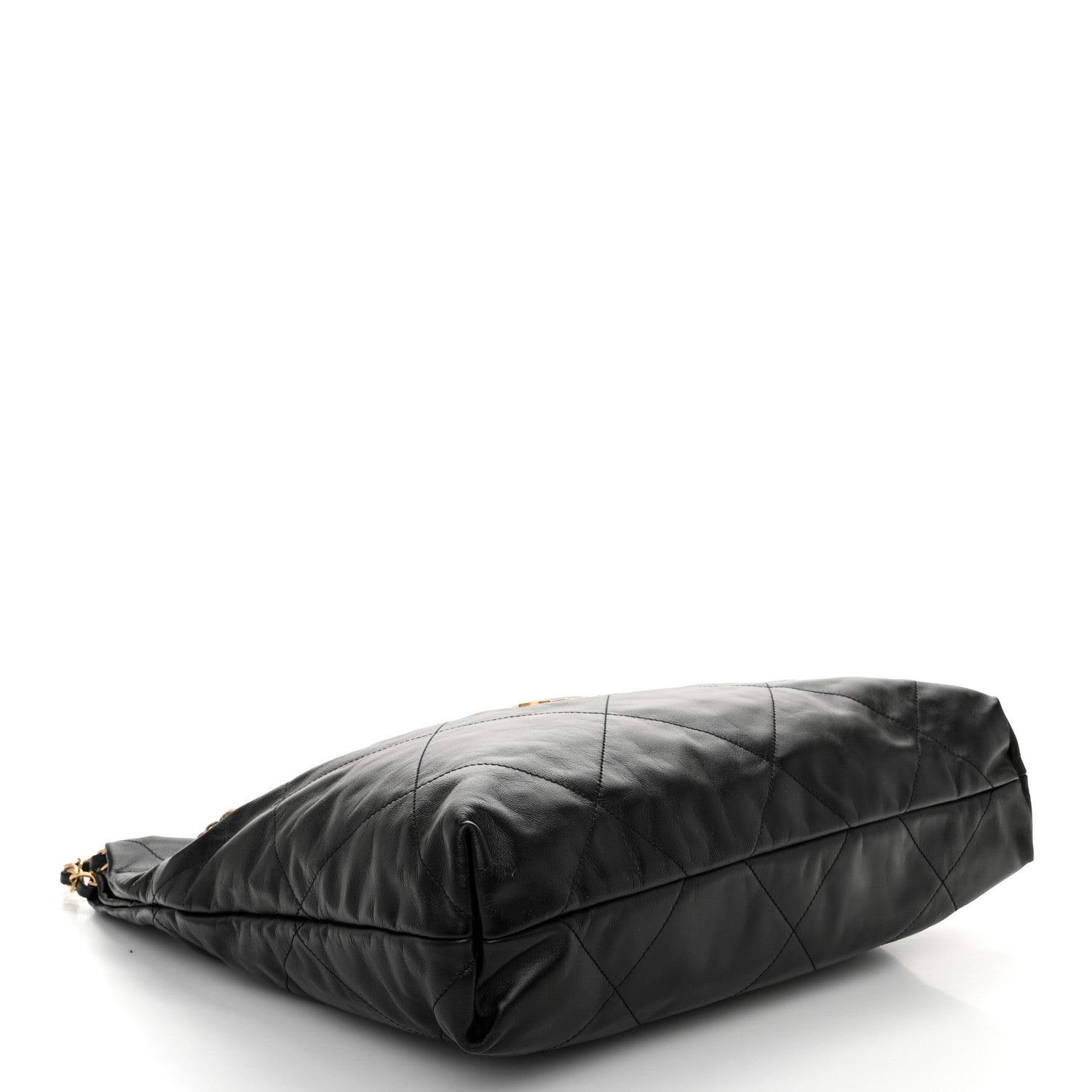 Chanel Shiny Calfskin Quilted Chanel 22 Black 5 of 11