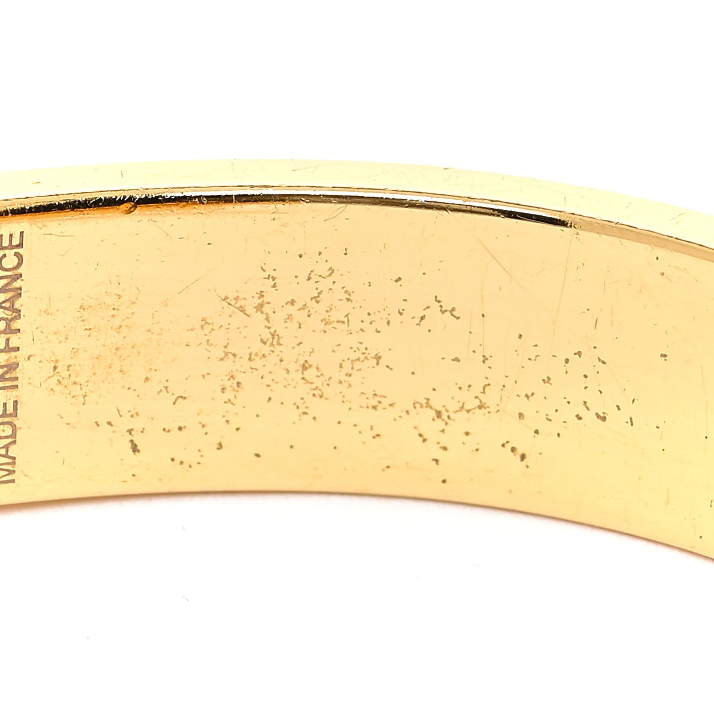 Enamel Narrow Clic Clac H Bracelet PM Creme