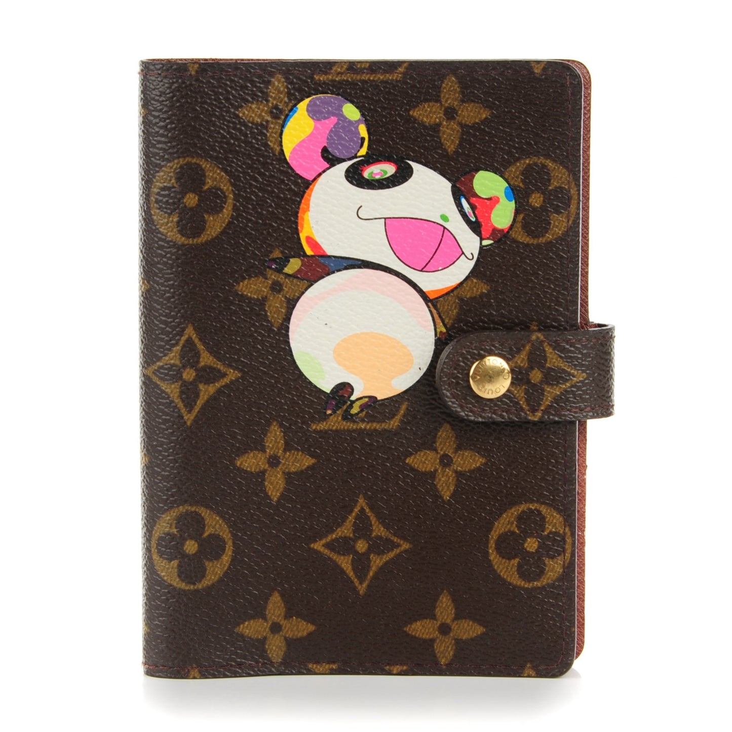 Monogram Panda Small Ring Agenda Cover