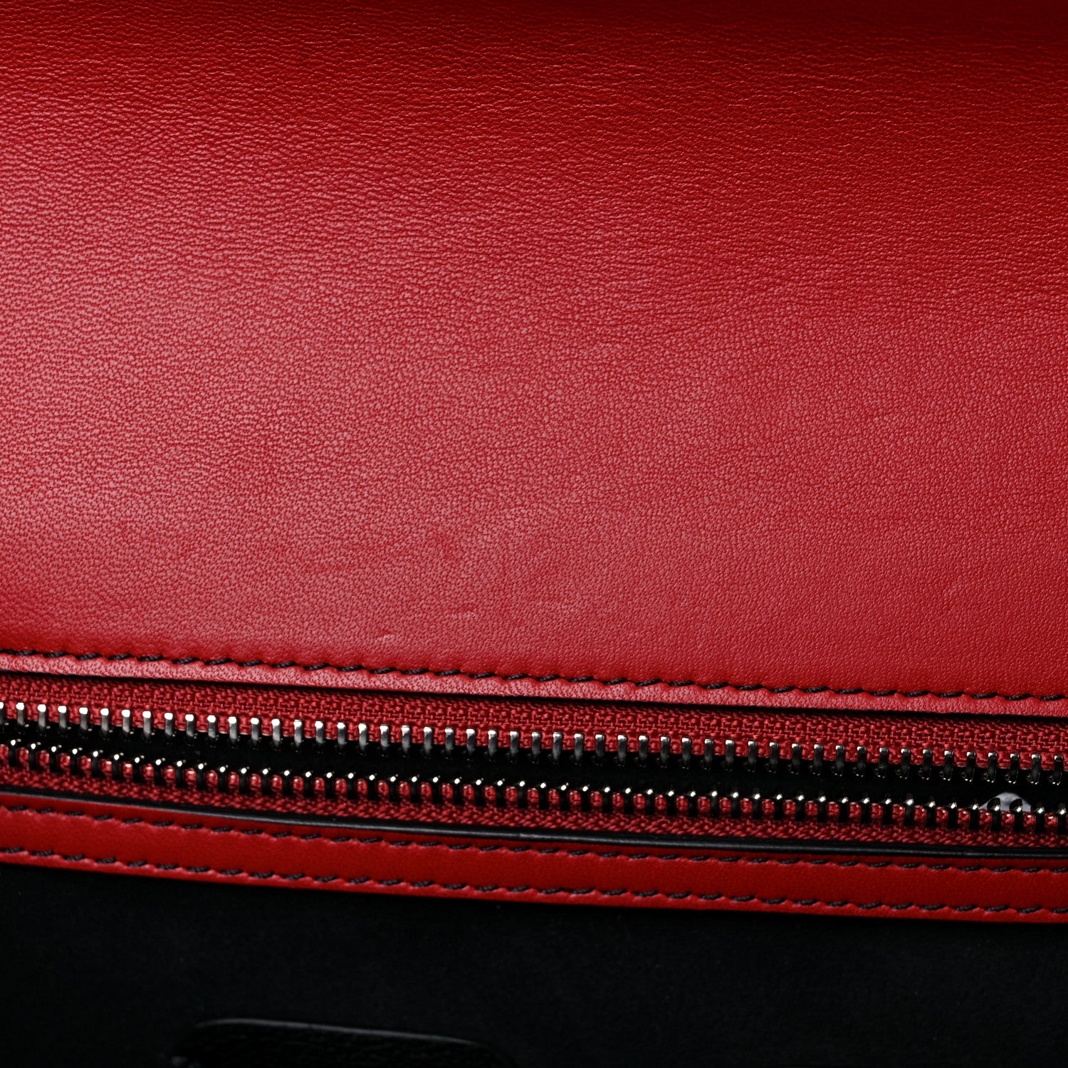 Alexander McQueen Calfskin Anglaise Embroidered Pin Bag Lust Red Black 12 of 15