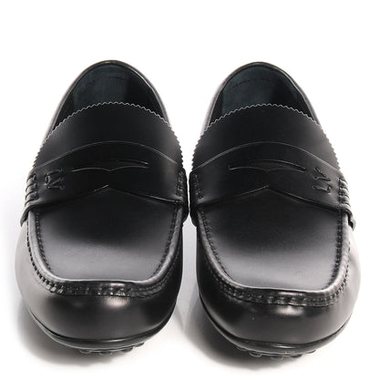 Louis Vuitton Mens Leather Contest Car Loafers Black 8.5 2 of 8