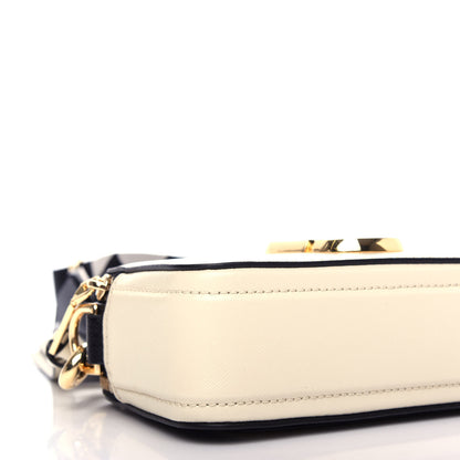 Marc Jacobs Saffiano Small Snapshot Camera Bag Cloud White Multicolor 9 of 12