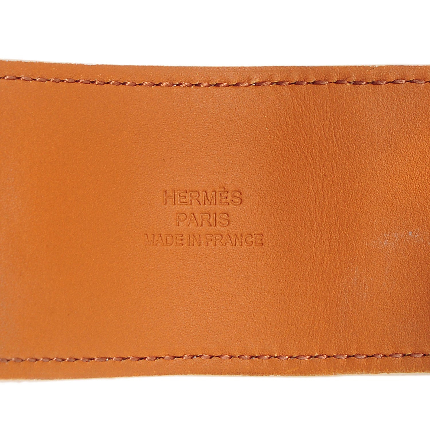 Hermes Epsom Collier de Chien CDC Bracelet White Small 4 of 7