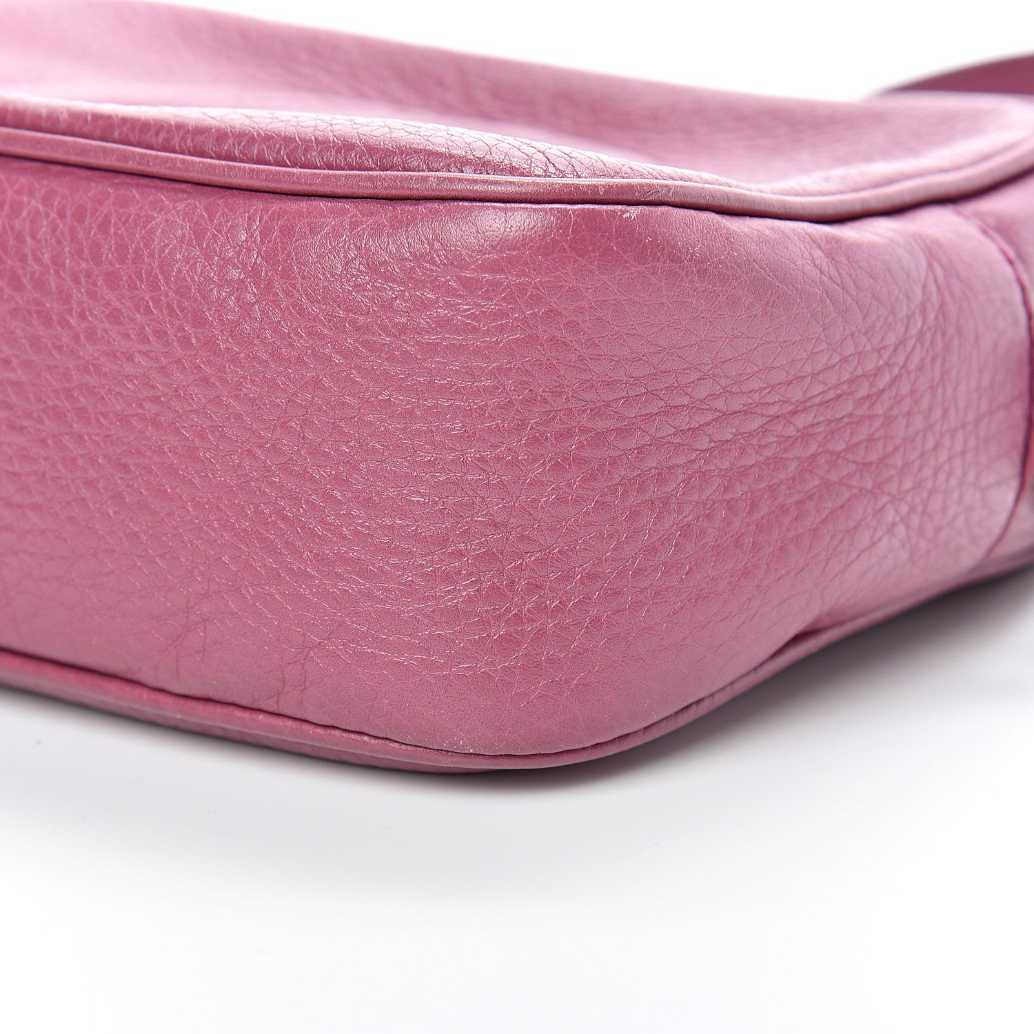 Gucci Pebbled Calfskin Small Soho Disco Bag Peonia Flower 9 of 13