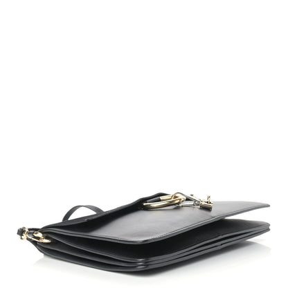 Chloe Suede Calfskin Medium Faye Shoulder Bag Black 4 of 21