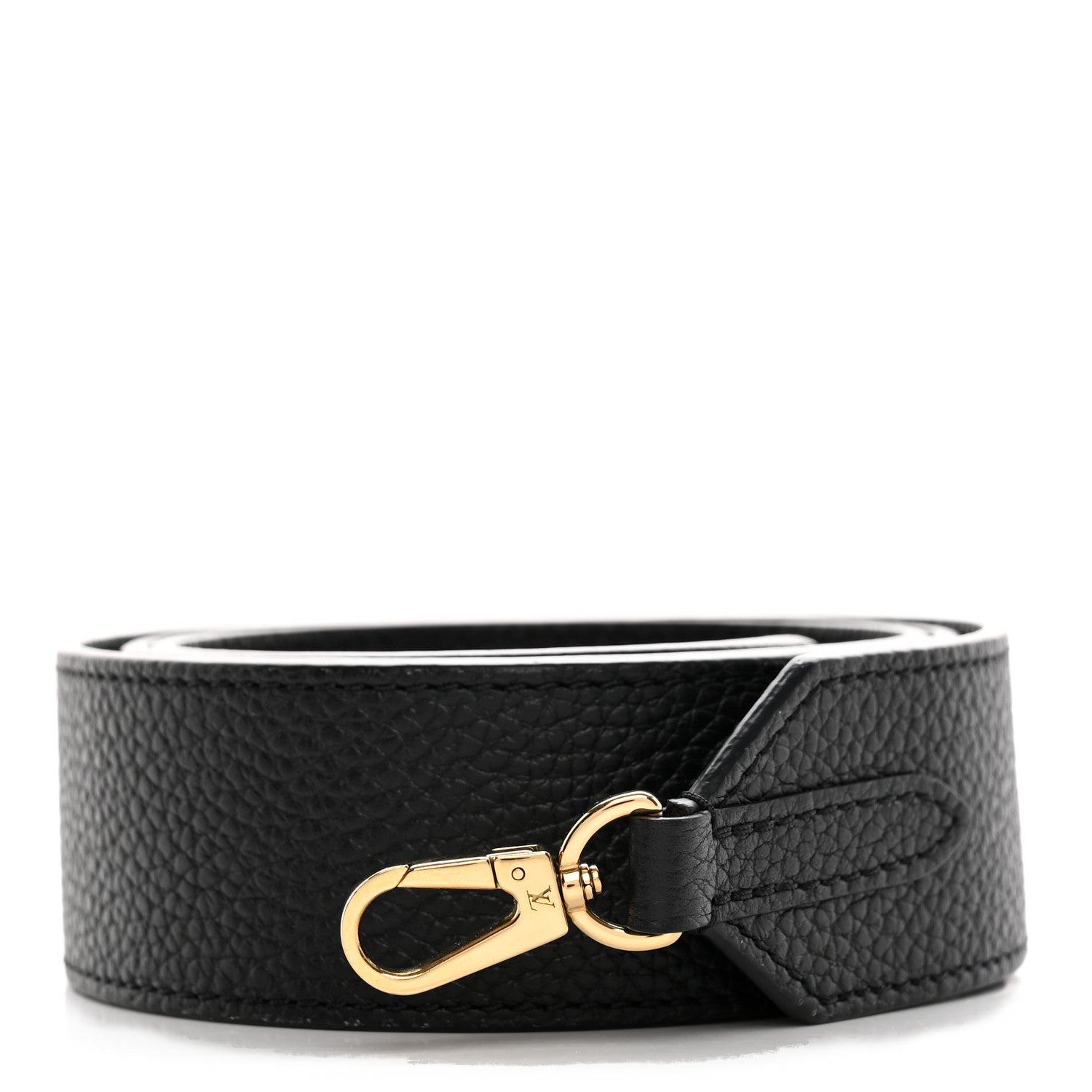Louis Vuitton Taurillon Capucines Mini Shoulder Strap Black 1 of 5