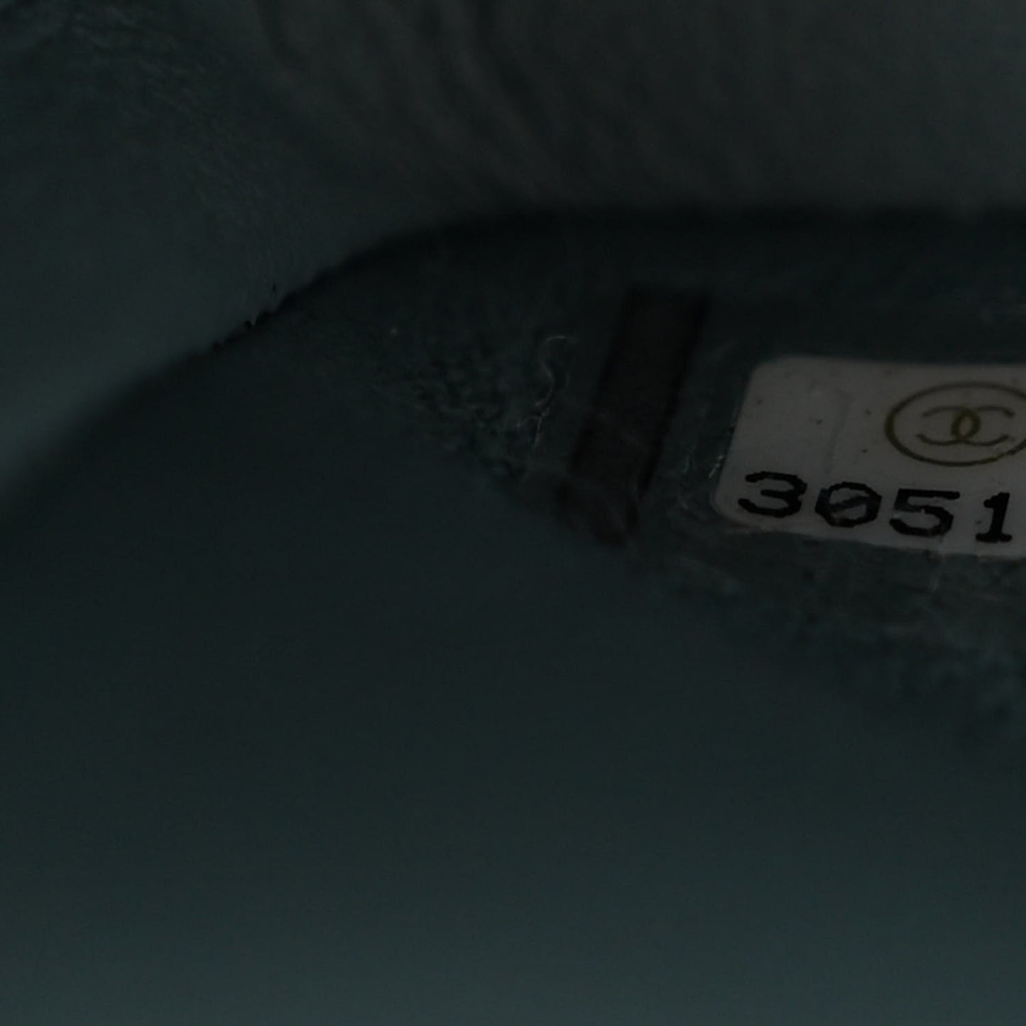 Caviar Quilted Small Double Flap Blue