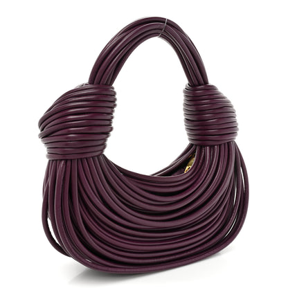Bottega Veneta Nappa Mini Tubular Double Knot Mystic 3 of 9