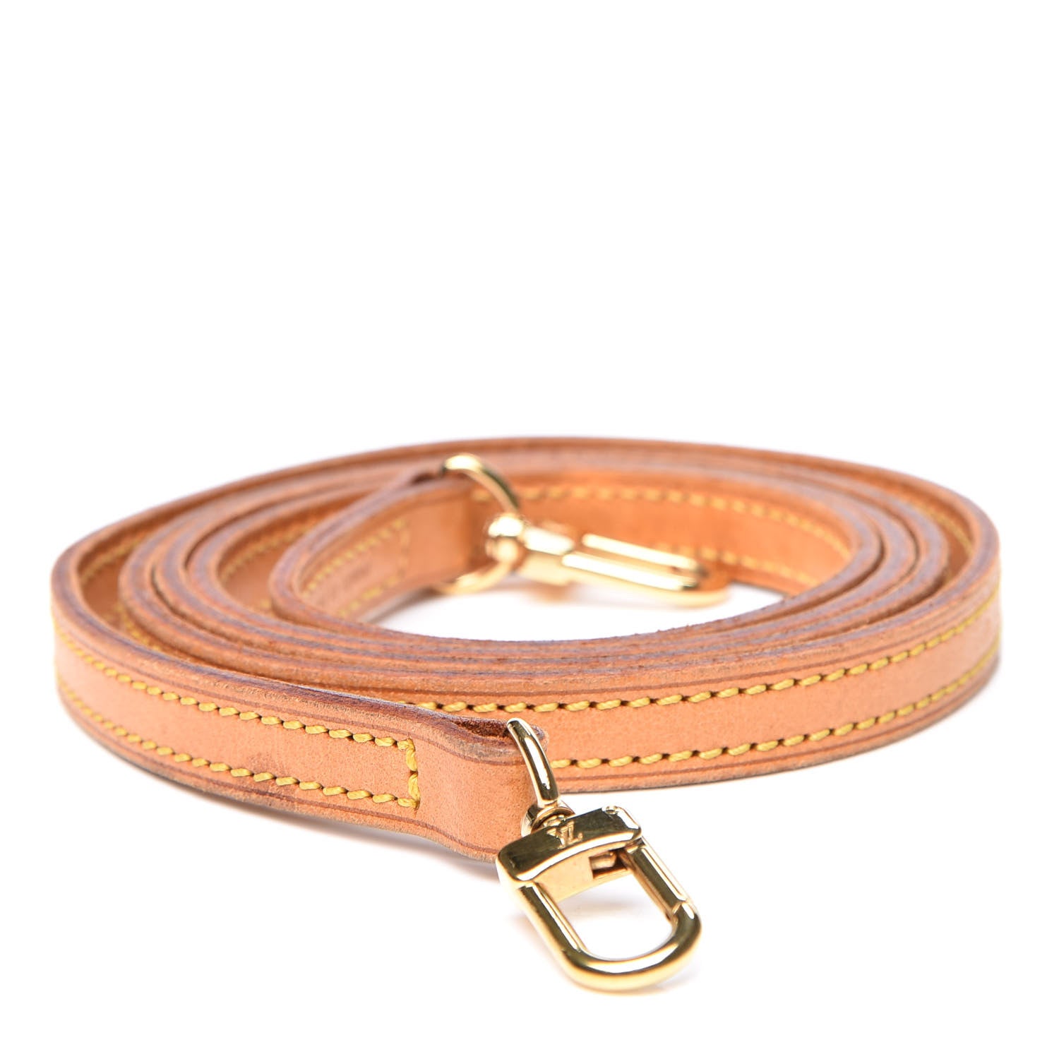 Louis Vuitton Vachetta 12mm Long Shoulder Strap VVN 1 of 7