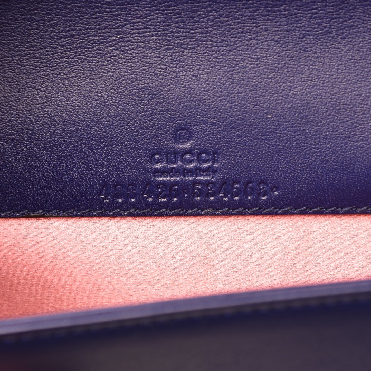 Velvet Matelasse GG Marmont Mini Bag Cobalt Blue